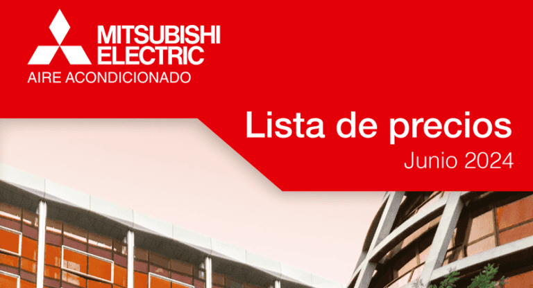 Tarifa de precios y catálogo junio 2024 · Aires Acondicionados Mitsubishi Electric