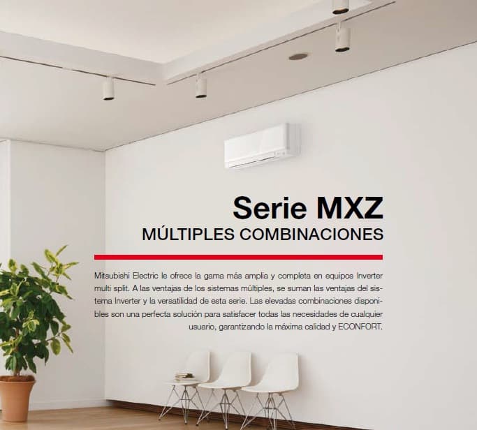 Manual despiece aire Multi Split MZX-C Mitsubishi Electric