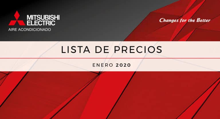 Tarifa catálogo 2020 (ene20) · Aires Acondicionados Mitsubishi Electric