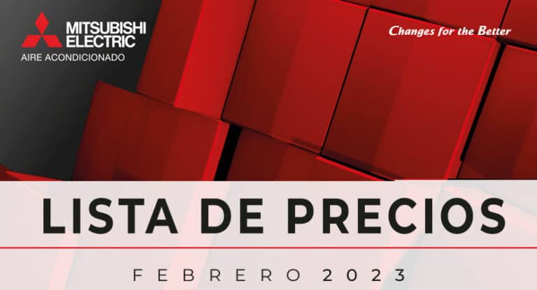 Tarifa catálogo 2023 (febrero 2023) · Aires Acondicionados Mitsubishi Electric