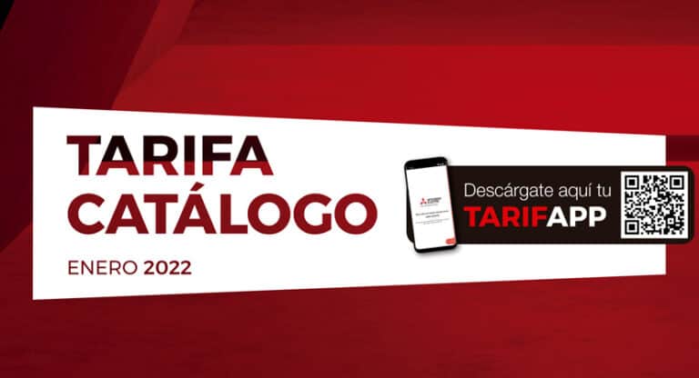 Tarifa catálogo 2022 (ene22) · Aires Acondicionados Mitsubishi Electric