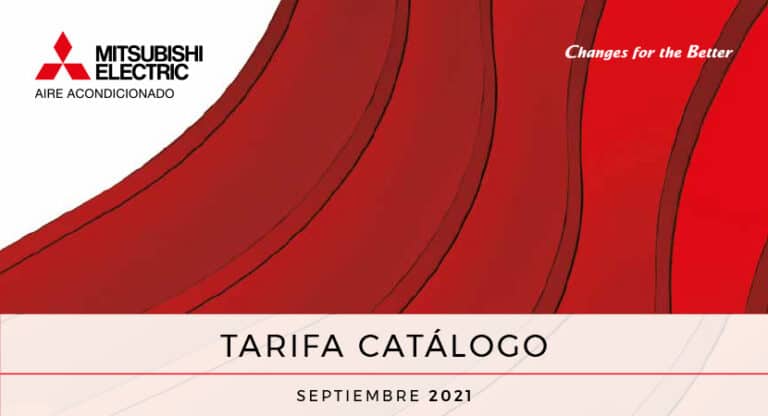 Tarifa catálogo 2021 (sep21) · Aires Acondicionados Mitsubishi Electric